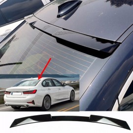 Bmw G30 5 Serisi M4 Style Cam Üstü 2017-2021 PİANO BLACK Spoiler